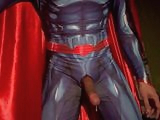 superman jerk cumshot